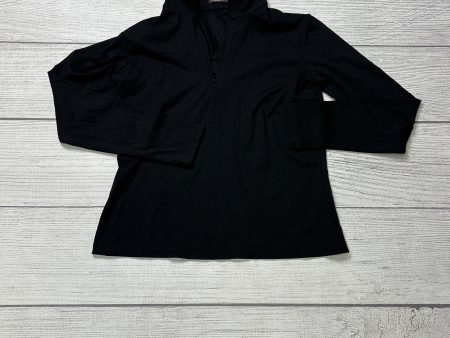 Athletic Top Long Sleeve Collar By J Mclaughlin In Black, Size: S Supply