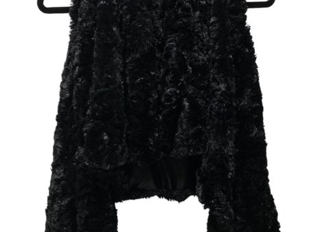 Vest Faux Fur & Sherpa By Me Jane In Black, Size: Xs Cheap