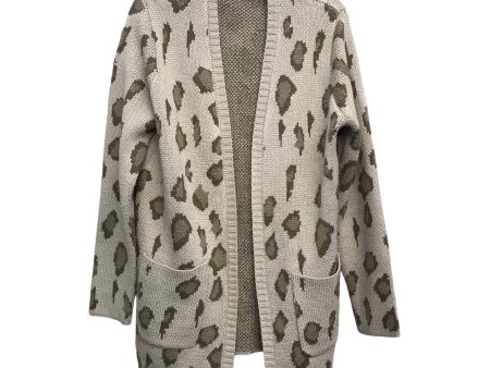 Sweater Cardigan By Mason & Belle In Brown, Size:M For Cheap