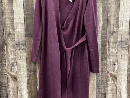 Dress Casual Midi By Banana Republic In Purple, Size: S Fashion