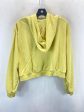 Athletic Sweatshirt Hoodie By Nike In Yellow, Size: M Online Sale