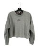 Sweatshirt Crewneck By Nike In Grey, Size: S Online now