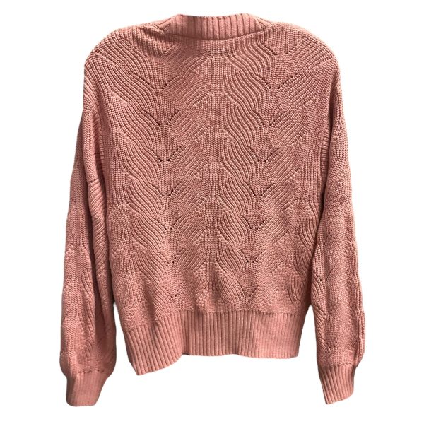 SWEATER CARDIGAN by LOFT In PEACH, Size: S For Sale