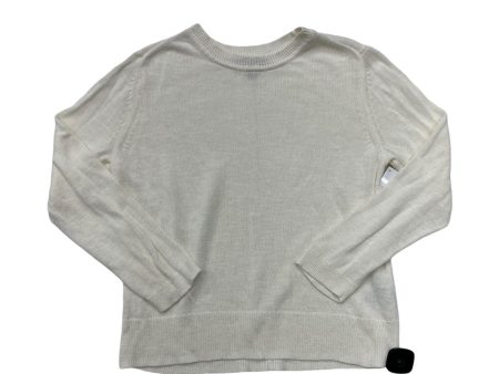 Sweater By Banana Republic In White, Size: L For Discount