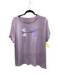 Athletic Top Short Sleeve By Under Armour In Purple, Size: 1x Online Hot Sale