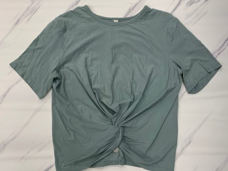 Athletic Top Short Sleeve By Lululemon, Size: 8 Fashion