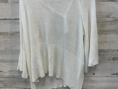 Top 3 4 Sleeve By Cato In White, Size: L Cheap