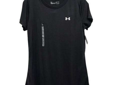 Athletic Top Ss By Under Armour In Black, Size:S Supply