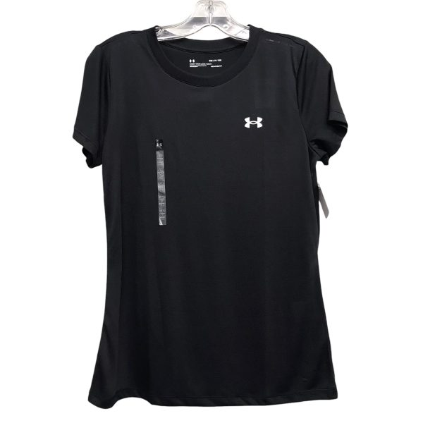 Athletic Top Ss By Under Armour In Black, Size:S Supply