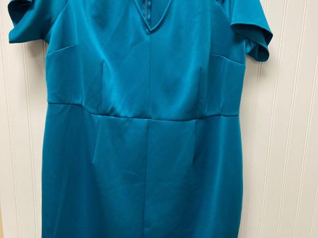 Dress Work By Lane Bryant In Teal, Size: 3x Hot on Sale