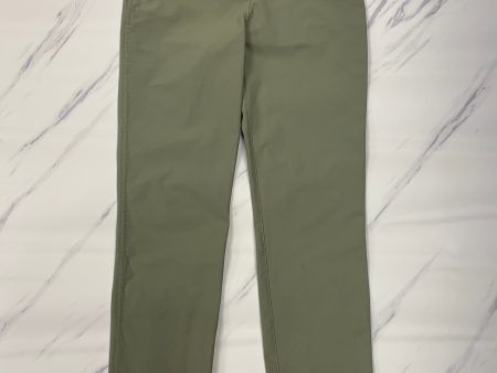 Athletic Pants By Lululemon In Green, Size: 4 on Sale