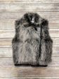 Vest Faux Fur & Sherpa By Cupcakes And Cashmere In Brown, Size: M For Cheap