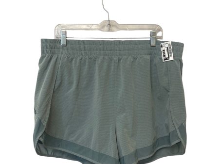 Athletic Shorts By Athleta In Green, Size: 1x Discount