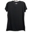 Athletic Top Ss By Under Armour In Black, Size:S Supply