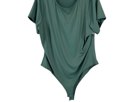 Bodysuit By Clothes Mentor In Green, Size: 2x Hot on Sale