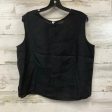 Top Sleeveless By Bryn Walker In Black, Size: M For Cheap