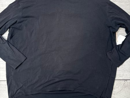 Athletic Top Long Sleeve Crewneck By Lululemon In Black, Size: M Online now