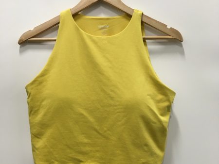 Athletic Tank Top By Old Navy In Yellow, Size: L Cheap