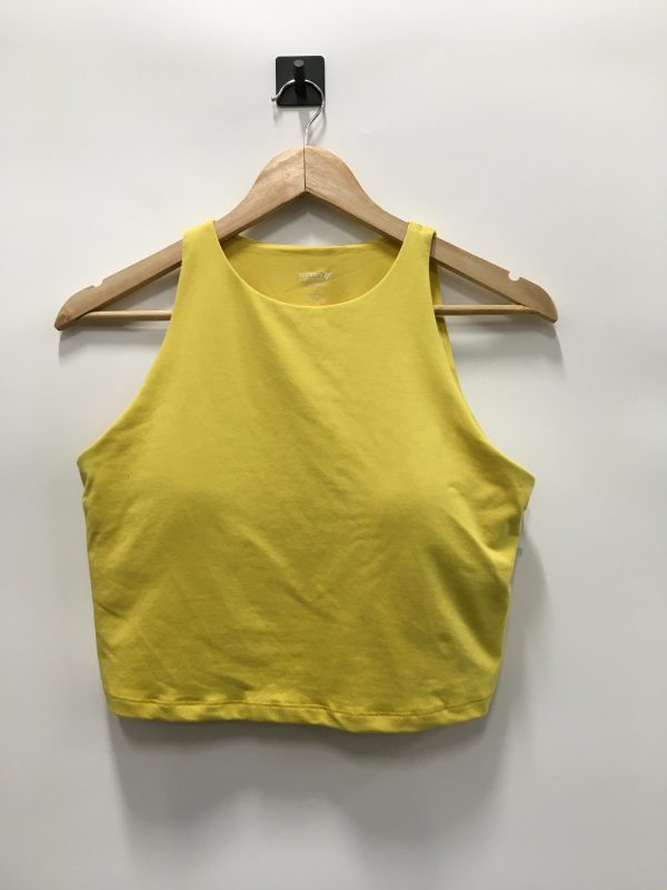 Athletic Tank Top By Old Navy In Yellow, Size: L Cheap