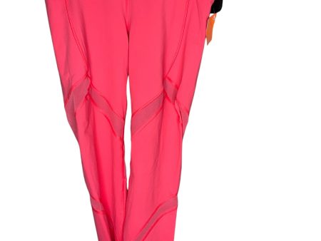 Athletic Capris By Lululemon In Pink, Size: 6 Discount