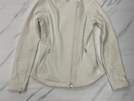 Athletic Jacket By Athleta In White, Size: Xs on Sale