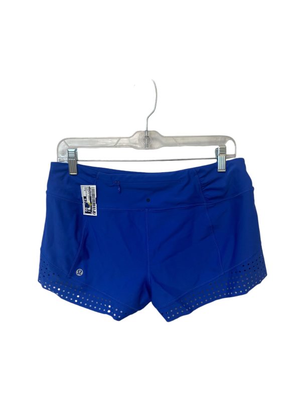 Athletic Shorts By Lululemon In Blue, Size: M on Sale