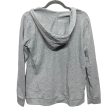 Sweatshirt Hoodie By Michael By Michael Kors In Grey, Size: M For Sale