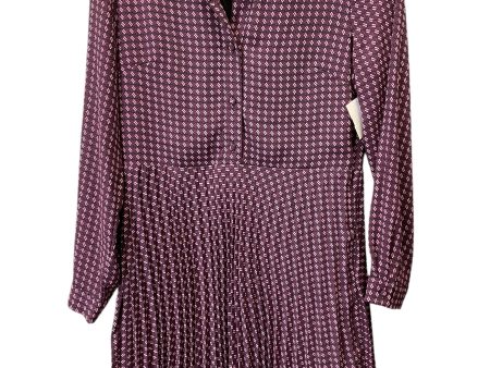 Dress Casual Midi By Banana Republic In Purple, Size: M For Discount