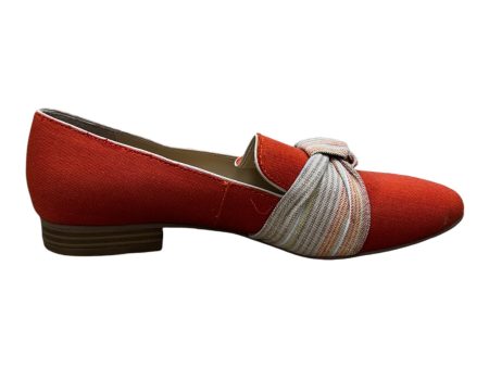 Shoes Flats By Cmc In Orange, Size: 7.5 Online Hot Sale