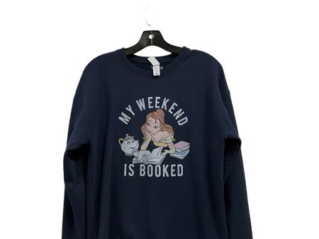 Sweatshirt Crewneck By Tultex In Navy, Size: M For Sale