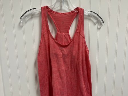 Athletic Tank Top By Lululemon In Red, Size: M Cheap