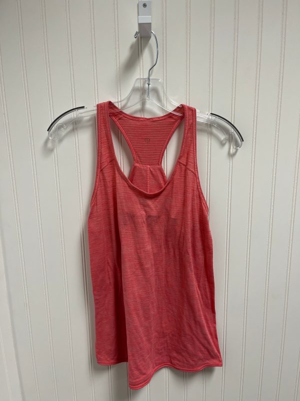 Athletic Tank Top By Lululemon In Red, Size: M Cheap