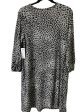 Dress Sweater By Apt 9 In Black & Grey, Size: L on Sale