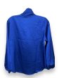 Blouse Long Sleeve By Bar Iii In Blue, Size: M Online now