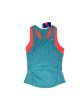 Athletic Tank Top By Asics In Blue & Orange, Size: L For Cheap