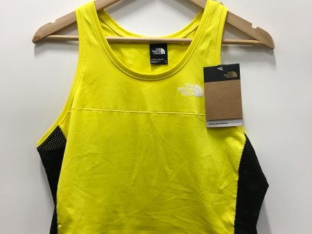 Athletic Tank Top By North Face In Yellow, Size: Xl Online Hot Sale