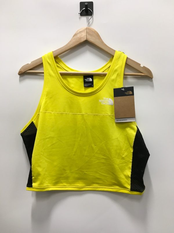 Athletic Tank Top By North Face In Yellow, Size: Xl Online Hot Sale