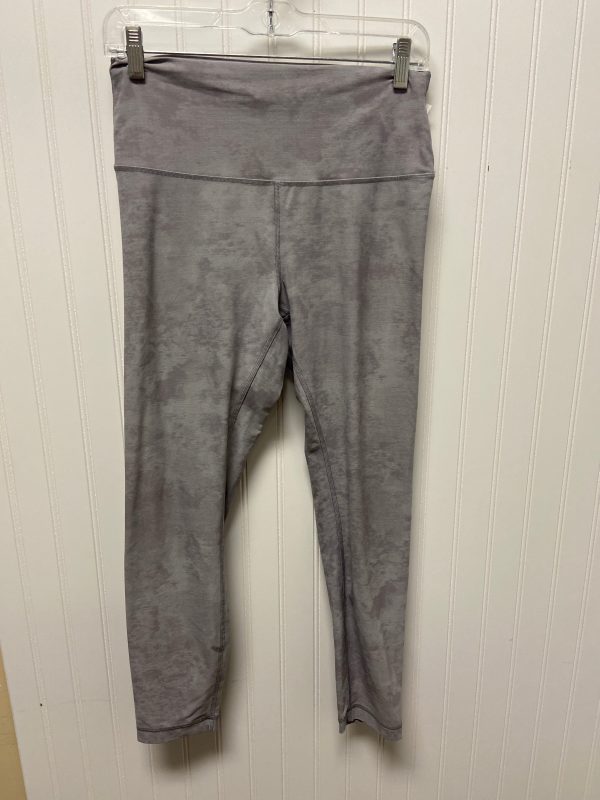 Athletic Leggings By Lululemon In Grey, Size: M Online now