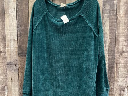 Sweater By Bibi In Green, Size: L Supply