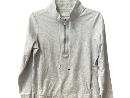 Athletic Top Long Sleeve Collar By Tommy Bahama In Grey, Size: S For Cheap