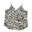 Top Sleeveless By Express In Black & Cream, Size:L For Discount