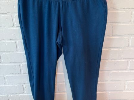 Athletic Capris By Lane Bryant In Blue, Size: 14 Supply