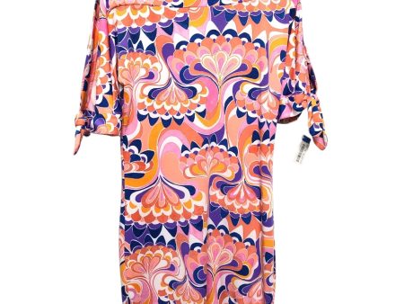 Dress Casual Short By Trina By Trina Turk In Orange & Pink, Size: Xs Hot on Sale