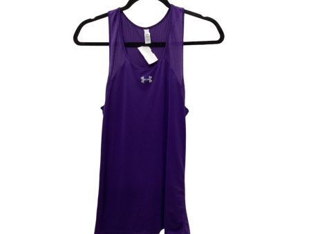 Athletic Tank Top By Under Armour In Purple, Size: M Online now