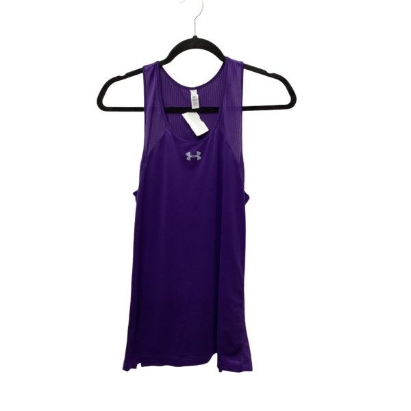 Athletic Tank Top By Under Armour In Purple, Size: M Online now