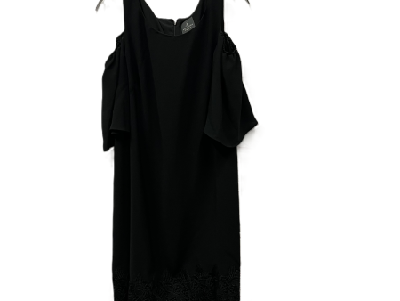 Dress Casual Midi By Adrianna Papell In Black, Size: L Online now