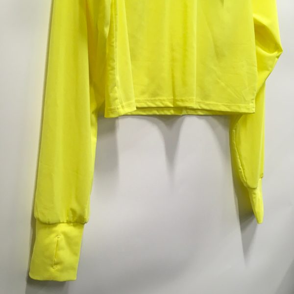 Athletic Top Long Sleeve Collar By Clothes Mentor In Yellow, Size: S Online Hot Sale