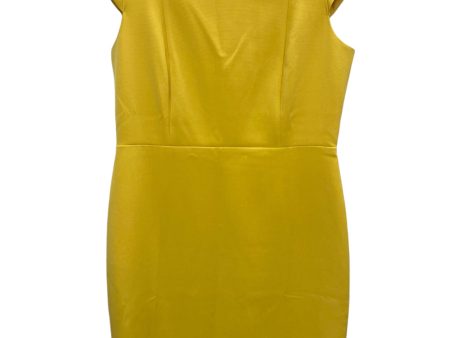 Dress Work By Ann Taylor In Yellow, Size: M Sale