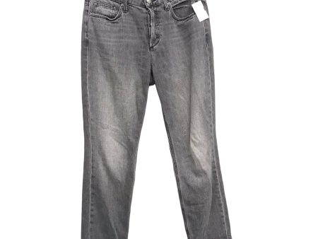 Jeans Wide Leg By Joes Jeans In Grey Denim, Size:6 Online now