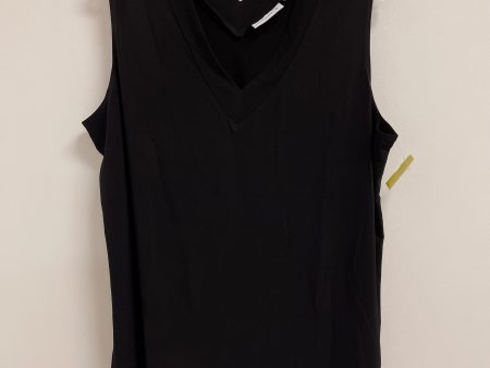 Top Sleeveless By Susan Graver In Black, Size: 2x For Discount